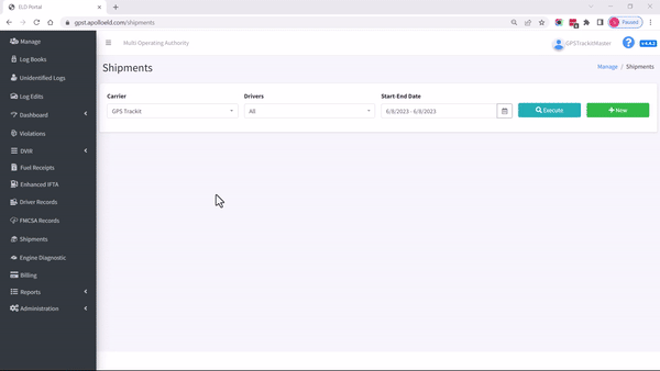 ELD Admin Shipments V1.gif
