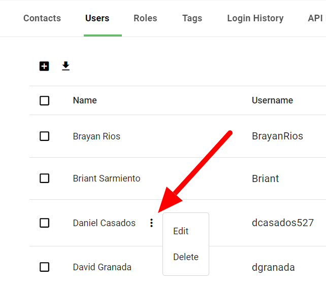 Editing Deleting Users Gpstrackit Support